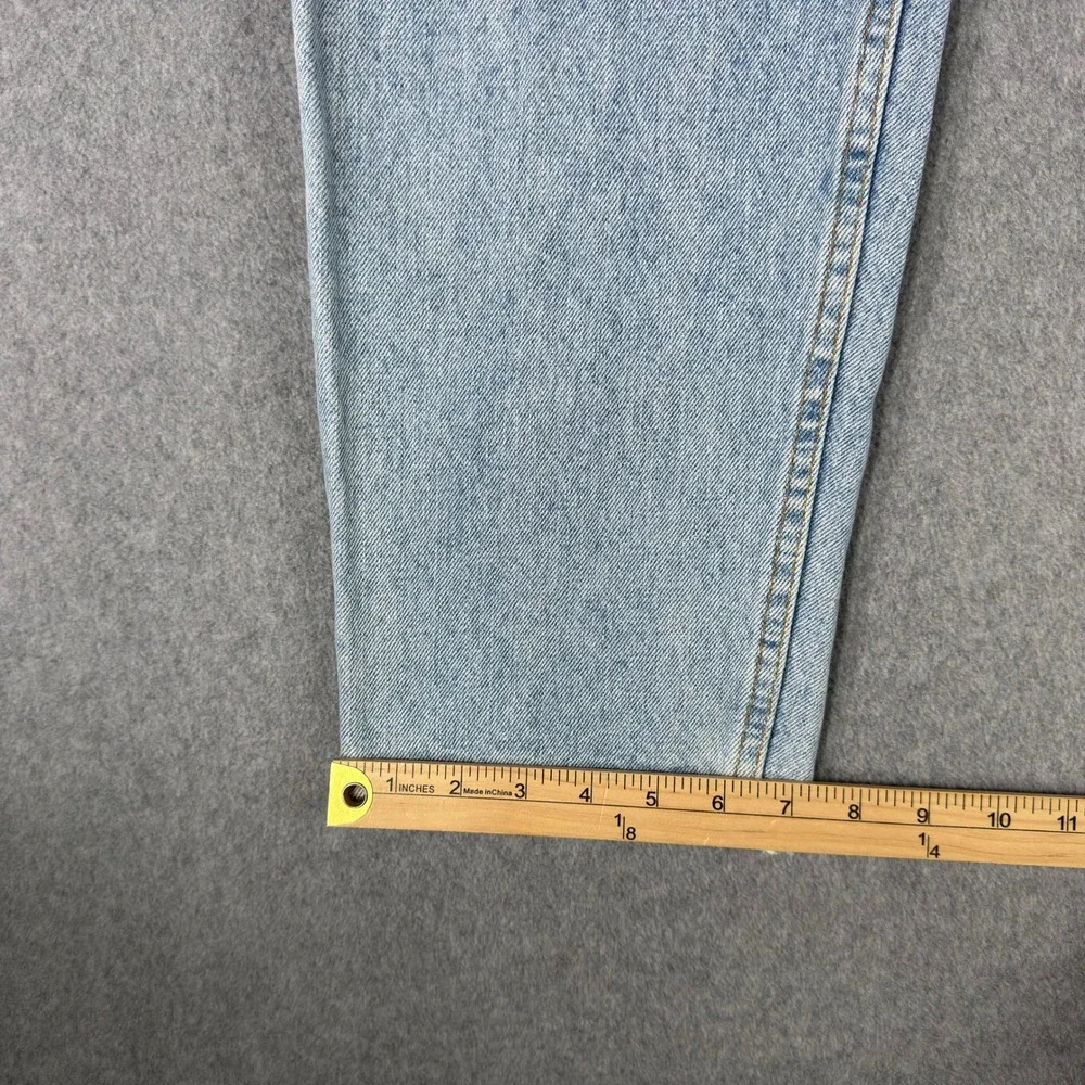 Vintage Levi's 550 Men's 34x30 Jeans USA Made 90s Tapered Leg Light Wash